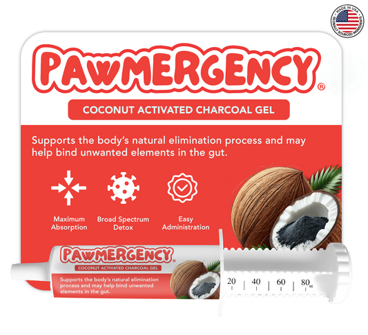 PawMergency® - Coconut Activated Charcoal Detox for Dogs & Cats